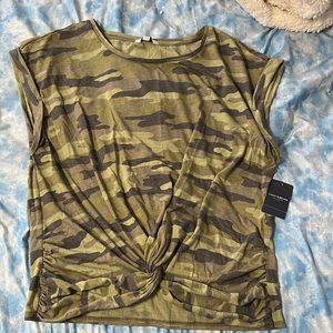 NWT camo LUCKY brand shirt size Large